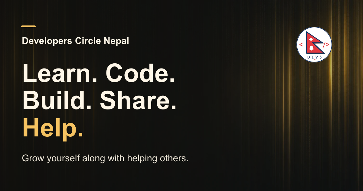 Be Part of DCN Fellowship | Developers Circle Nepal